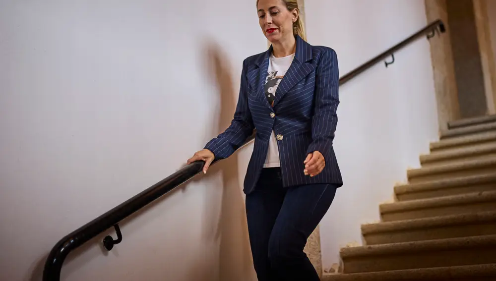 Entrevista con María Guardiola, Presidenta de la Junta de Extremadura. © Alberto R. Roldán / Diario La Razón.