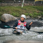 Maialen Chourraut, oro en la Copa del Mundo de Canoa eslalon de la Seu