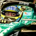 Fernando Alonso y los problemas del Aston Martin