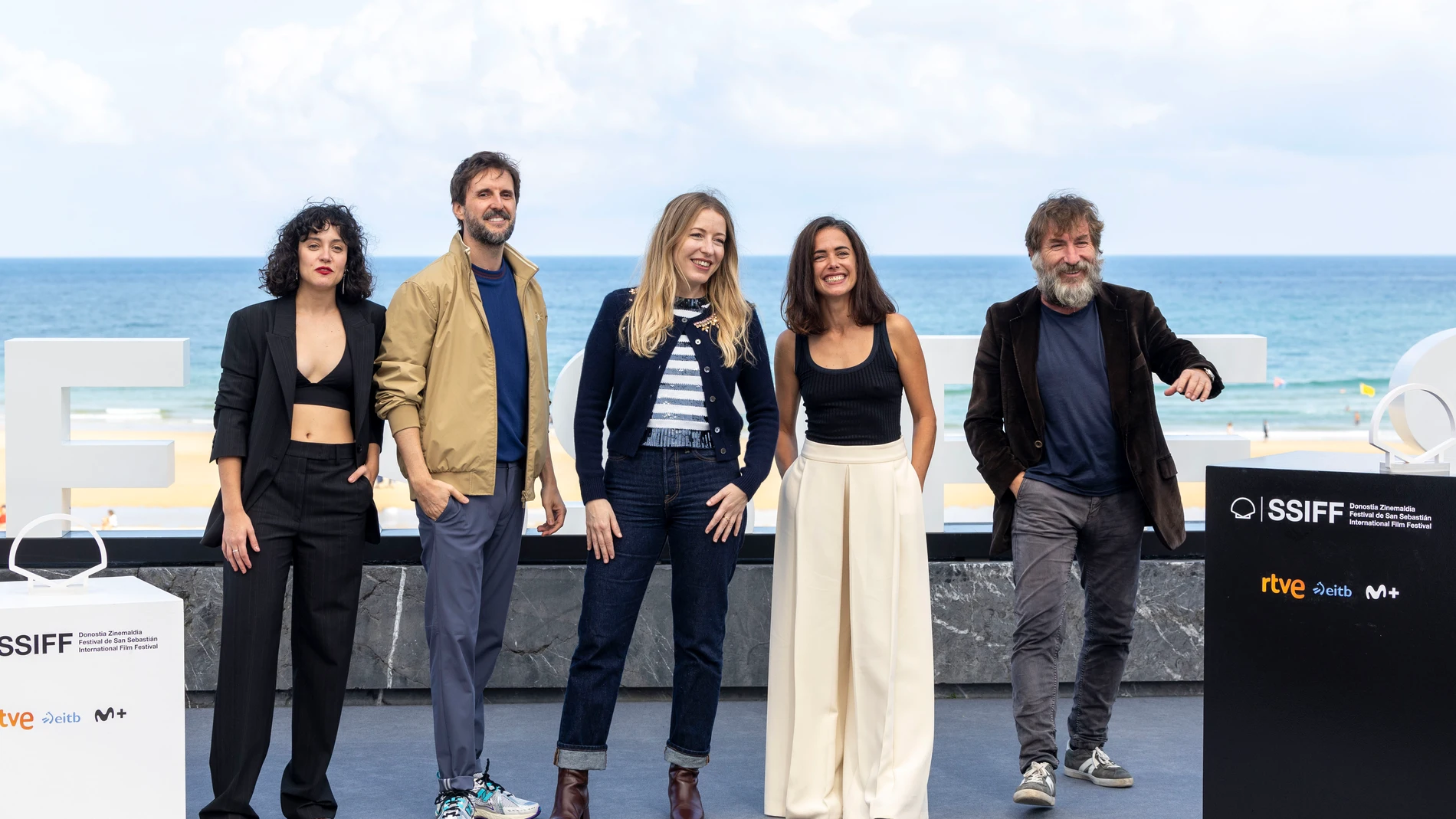 Presentación de 'Los destellos' en el 72 Festival de Cine de San Sebastián Presentación de 'Los destellos' en el 72 Festival de Cine de San Sebastián