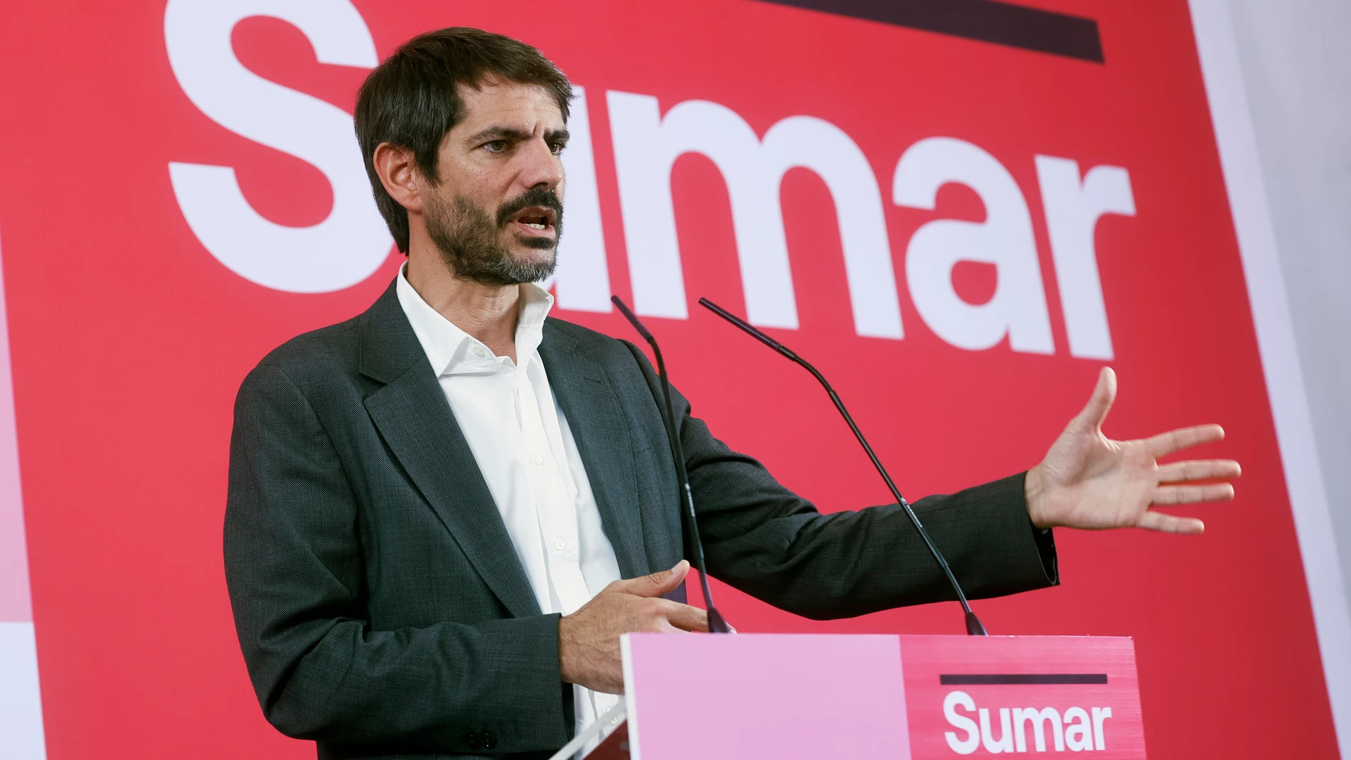 Rueda de prensa portavoz de Sumar, Ernest Urtasun Rueda de prensa portavoz de Sumar, Ernest Urtasun