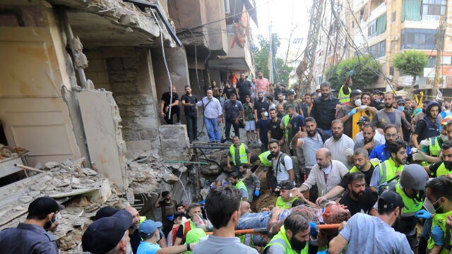 O.Próximo.- Aumentan a 52 los muertos por el bombardeo ejecutado por Israel contra la capital de Líbano, Beirut