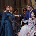 El público del Teatro Real se rinde a 'Adriana Lecouvreur' en la apertura de temporada presidida por los Reyes