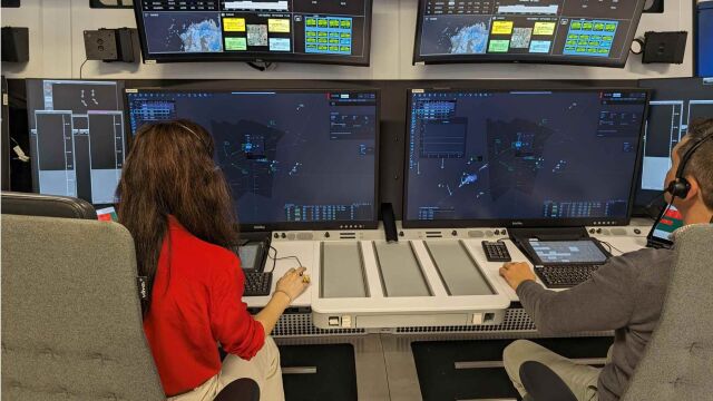 Centro de control de ENAIRE