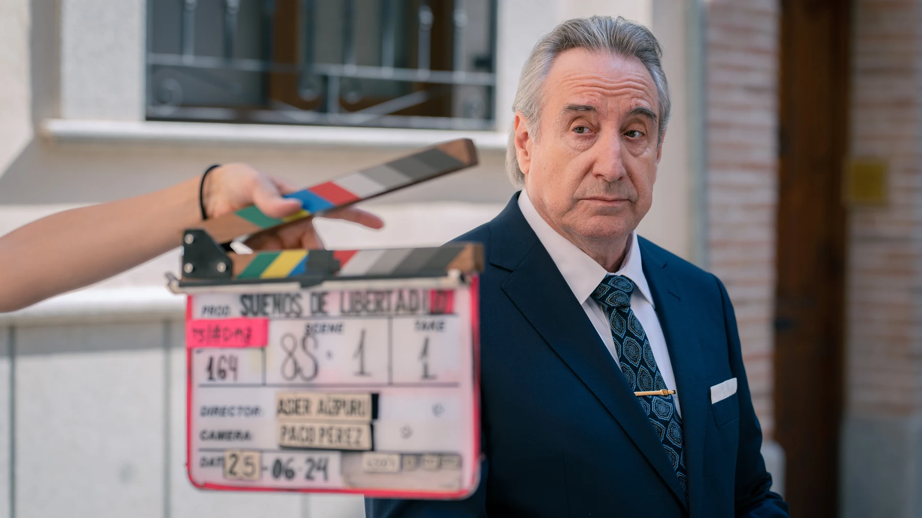 Rodaje de la serie "Sueños de Libertad"