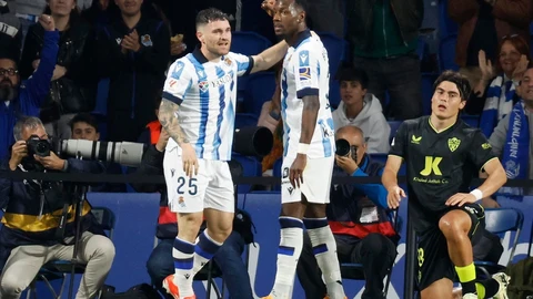 Sheraldo Becker con la Real Sociedad