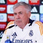 Carlo Ancelotti press conference for Real Madrid - LaLiga EA Sports