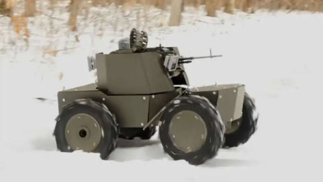 Vídeo: ‘Furia‘, el robot de Ucrania para operaciones militares de alto estrés, asaltando una trinchera rusa.