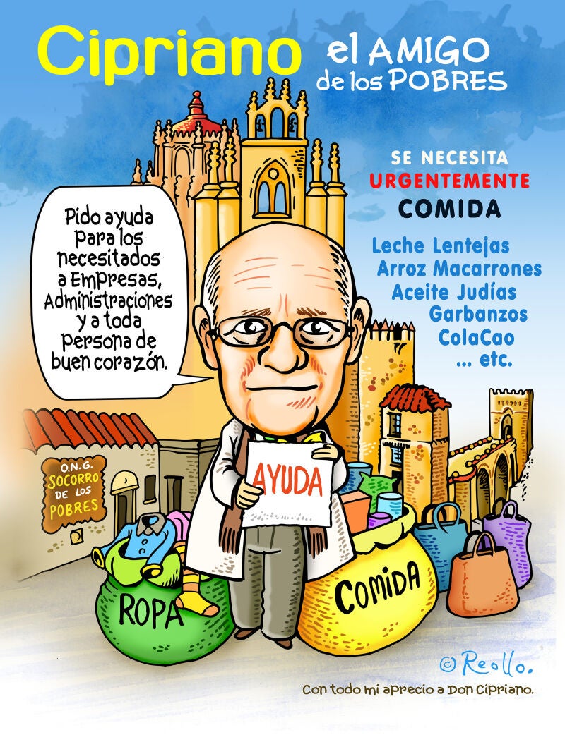Cartel de la ONG 'El Socorro de los Pobres'