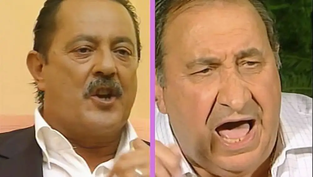 El careo de Julián Muñoz y Jesús Gil en "Salsa rosa" en 2003