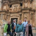 Los alcaldes de la ruta de Santo Domingo en la Petra española