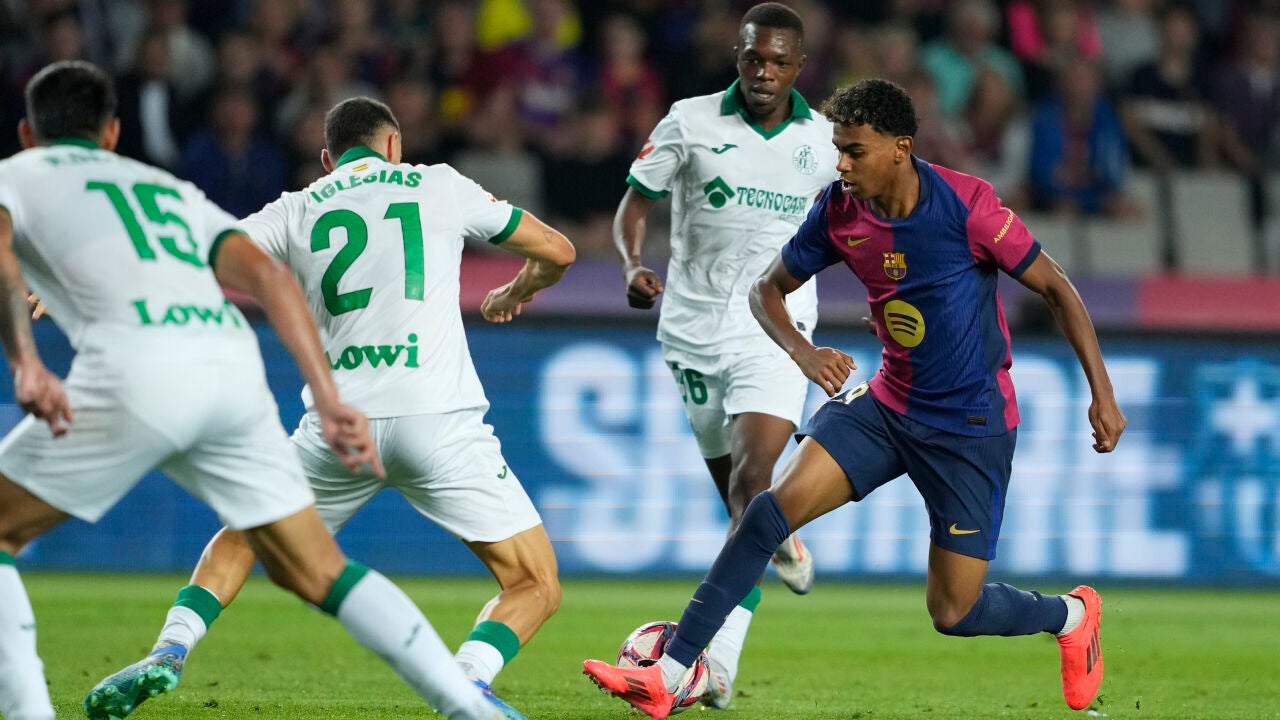 Getafe CF - FC Barcelona hoy: horario y dónde ver online TV, LaLiga EA ...