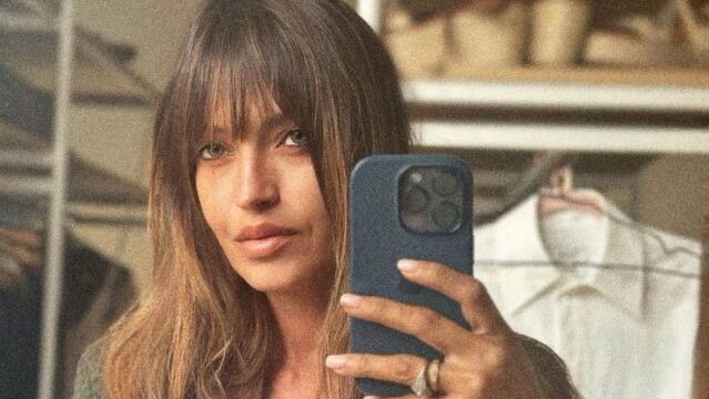 Sara Carbonero sin maquillaje y con nuevo look.