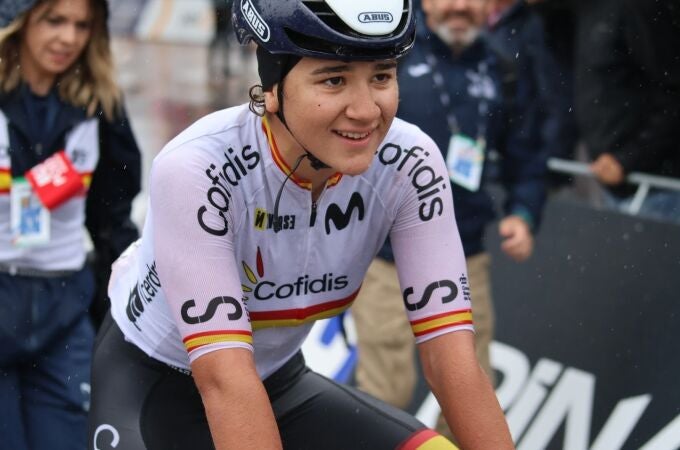 Ciclismo.- La española Paula Ostiz, subcampeona del mundo júnior de ciclismo en ruta