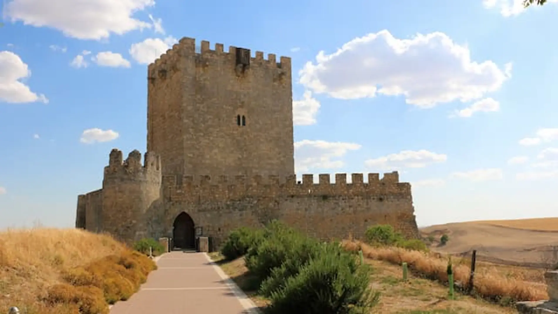 Castillo de Tiedra en la provincia de Valladolid
