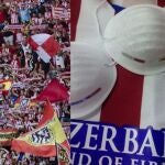 Los hinchas del Atlético calientan el derbi y piden ir con mascarillas: "...Que ellos pongan los monos y los payasos"
