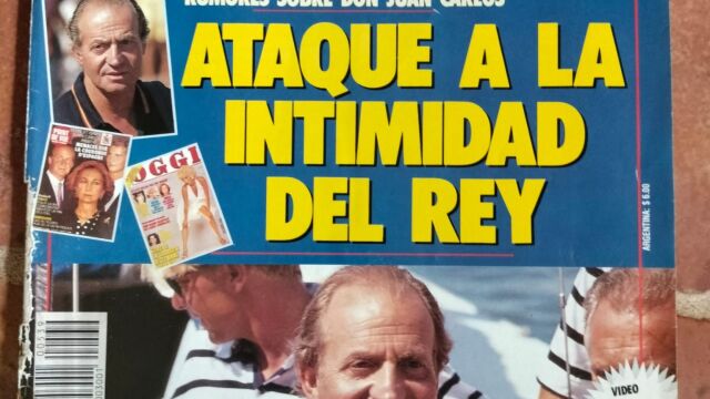 Portada de la revista Tiempo, donde sale el rey Juan Carlos