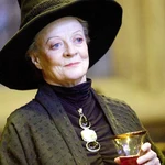 Maggie Smith, en el papel de profesora McGonagall de "Harry Potter"