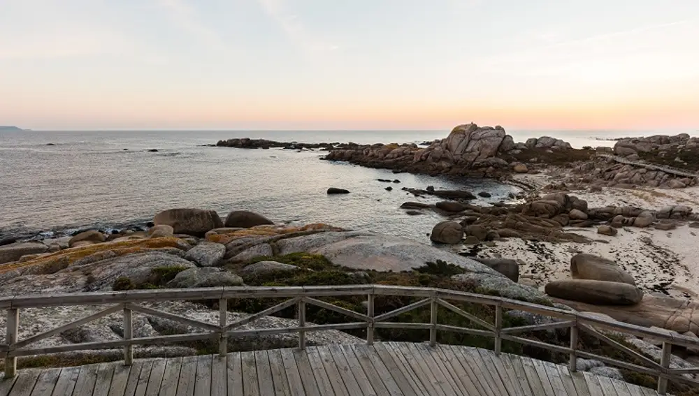 Costa de San Vicente, O Grove (Pontevedra).