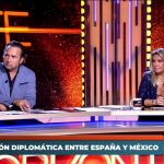 Iker Jiménez y Carmen Porter en el plató de 'Horizonte'