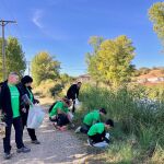 Voluntarios de Iberdrola en Castilla y León durante una de las acciones