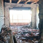 Imagen de cómo ha quedado una de las habitaciones tras el incendio