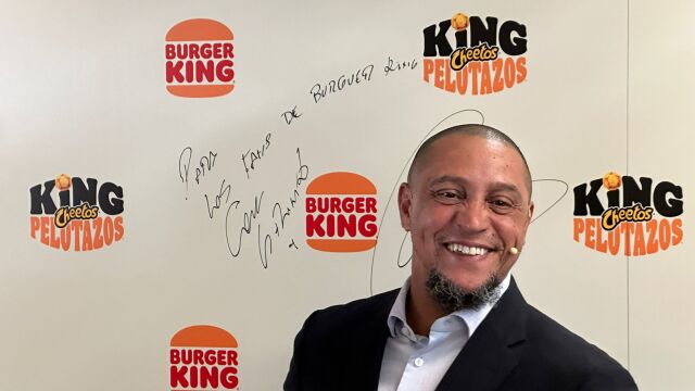 Roberto Carlos, en el evento de este lunes en Madrid