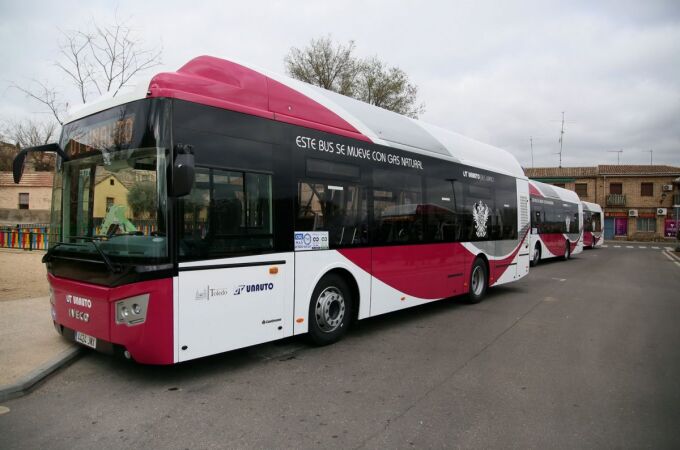 Autobuses urbanos de Toledo.