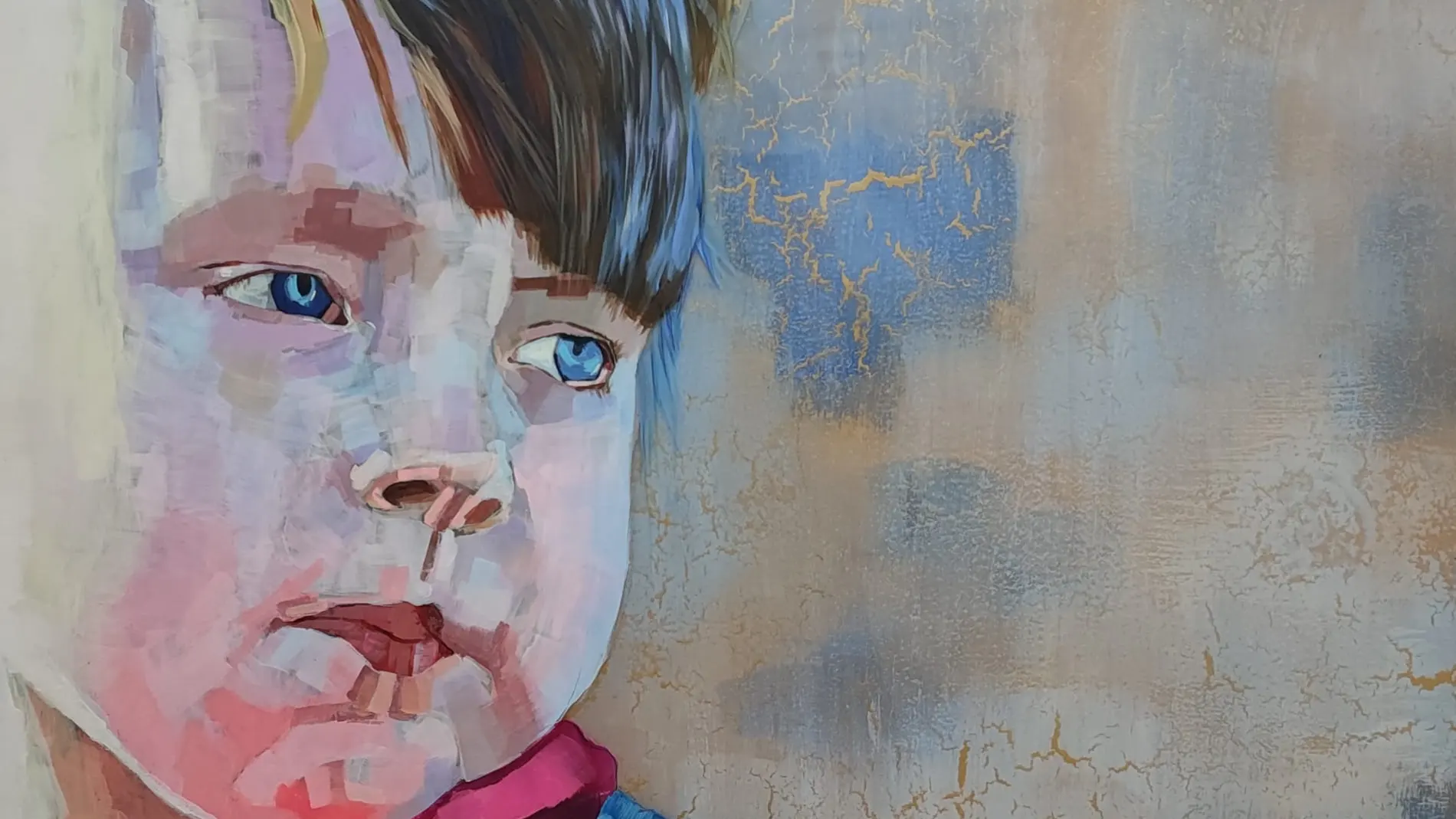 Una de las obras que pueden contemplarse en la exposición de Laura Fish