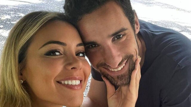 Sergio Rico y Alba Silva