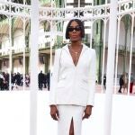 Naomi Campbell en el desfile de Chanel.