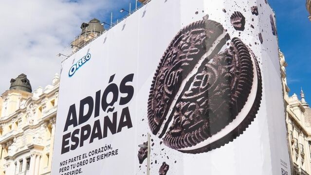 Adiós España galletas OREO
