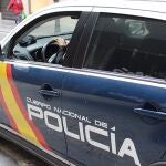 Un coche de la Policía Nacional