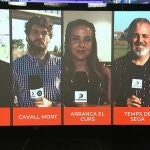 Imagen del despliegue de la programación televisiva de À Punt