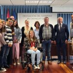 Reconocimiento de la Delegación del Gobierno a la nadadora burgalesa Marta Fernández