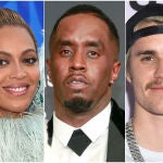 Beyoncé, Sean "Diddy" Combs y Justin Bieber