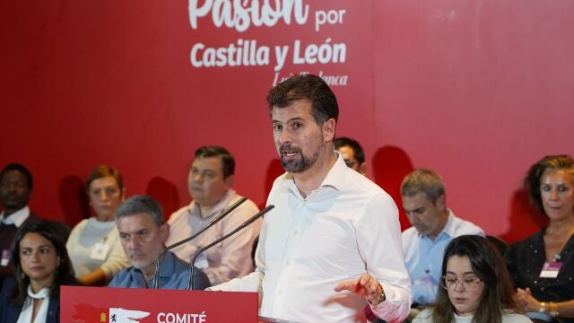 Tudanca interviene en el Comité Autonómico del PSOE