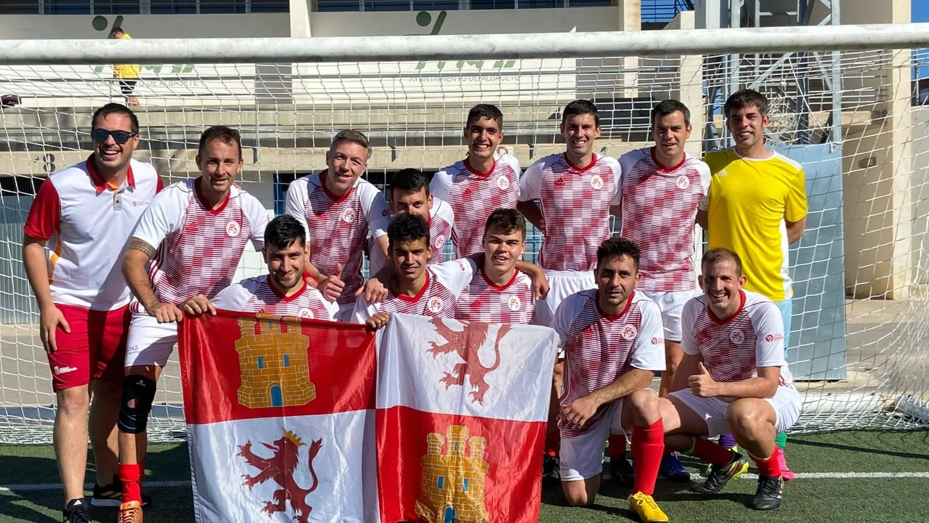 La selección de Castilla y León logró el sexto título nacional de campeona de España de Fútbol 7 Inclusivo