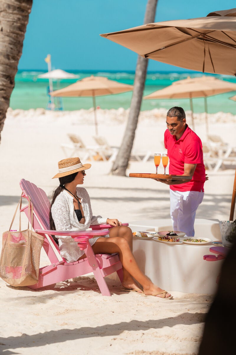 Cócteles en Playa Blanca. Punta Cana 