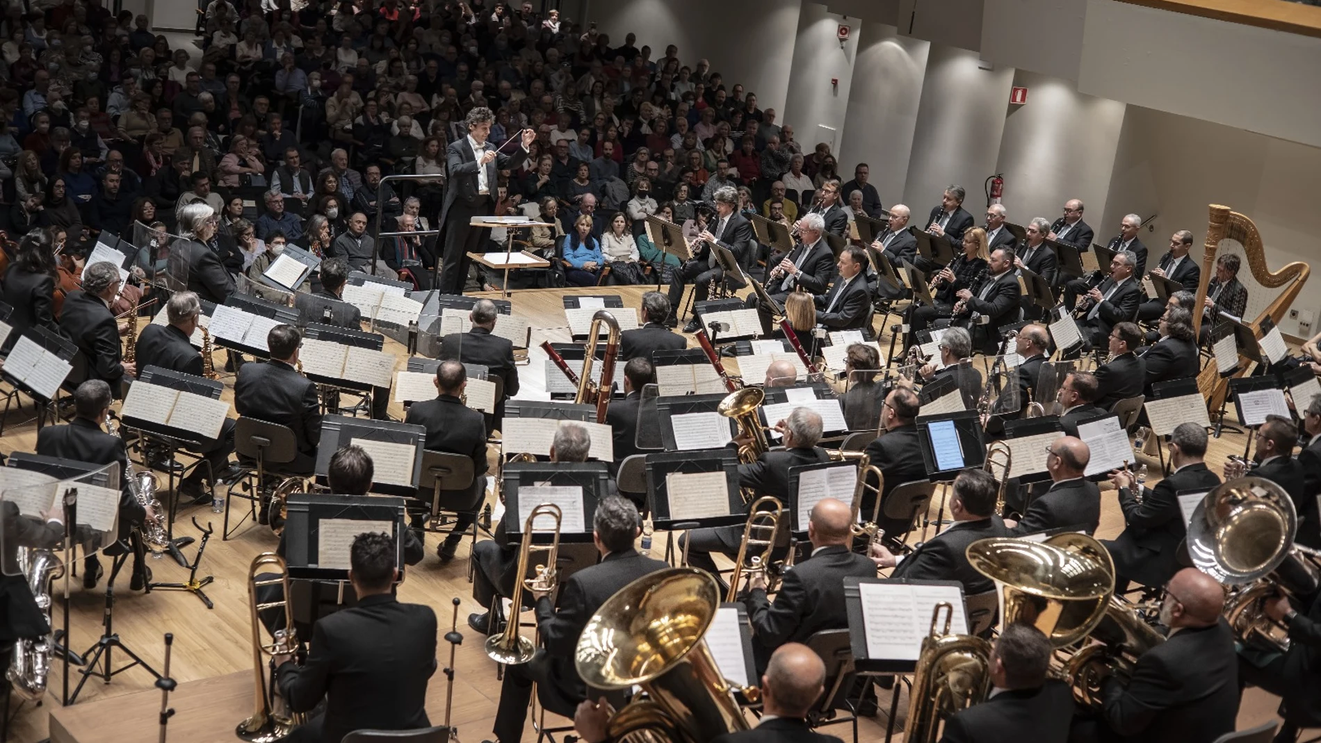 La Orquesta de València y la Banda Municipal preludian musicalmente el 9 d’Octubre