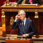 Francia.- La izquierda presenta una moción de censura contra el Gobierno del primer ministro francés Michel Barnier