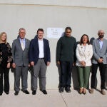 El presidente de la Junta visita la estación de bombeo de la Comunidad de Regantes Presa de la Tierra en Moral de Órbigo (León) acompañado por la Consejera de Agricultura, María González Corral, el consejero de Medioambiente, Juan Carlos Suárez Quiñones, el subdelegado del Gobierno, Héctor Alaiz y el presidente de la Comunidad de regantes, Francisco Javier Guerra