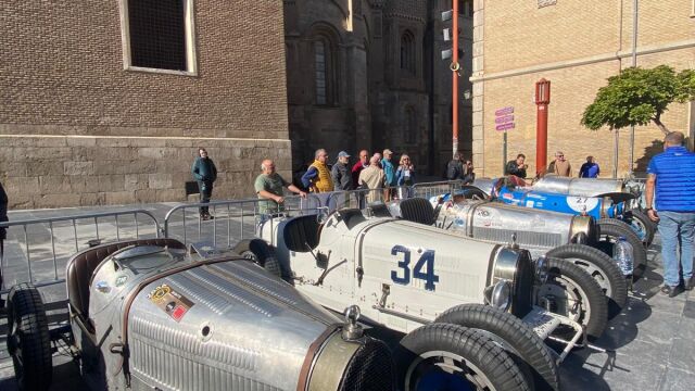 Zaragoza, un joyero para los bólidos históricos de Bugatti 