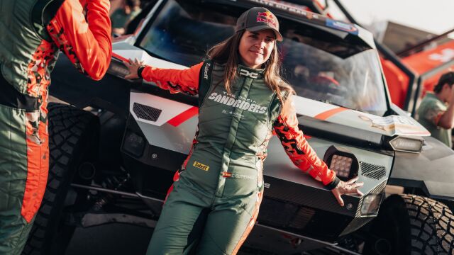 Gran debut de Cristina Gutiérrez en el Rally de Marruecos