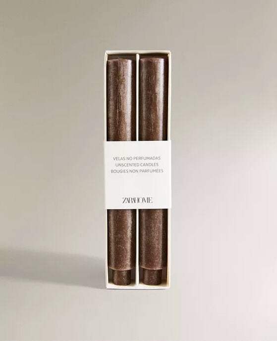 Velas decorativas.