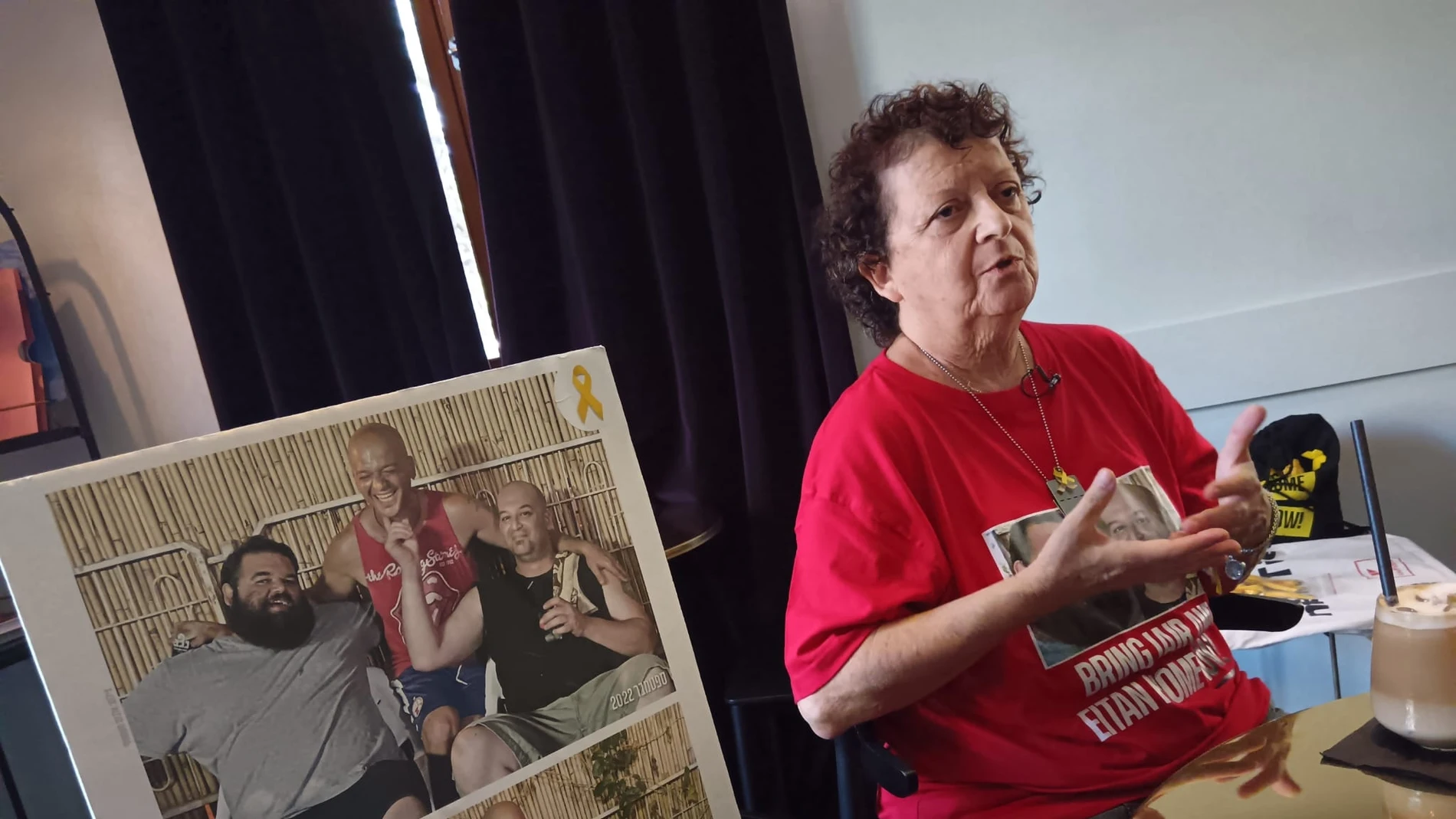 Ruthy Strum, madre dos secuestrados por Hamás