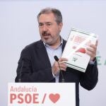 El secretario general del PSOE-A, Juan Espadas