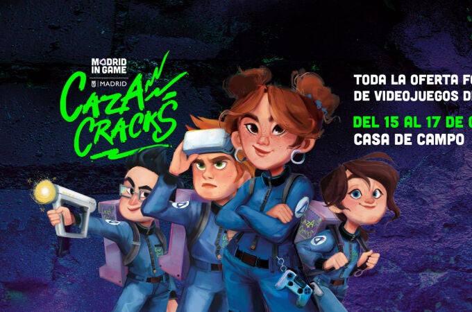  Toda la oferta formativa de videojuegos en Madrid se expondrá en Casa de Campo durante el evento final de Cazacracks