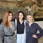 Patricia Espejo, Ana Brito y Silvia Llop en la presentación de LibreríasDeGuardia.