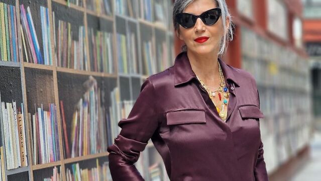 Carmen Gimeno con look de Zara.